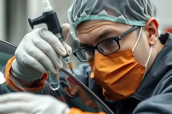 Professional repair work