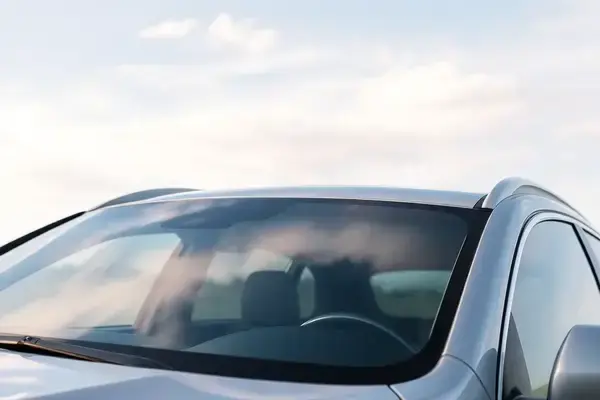 New windshield installation